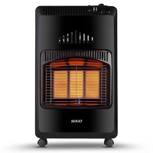 SOGO Gas Ceramic <b>Heater</b> 1600W 2800W 4200W Portable <b>Indoor</b> Heating - Product Image 1