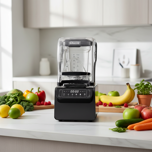 <span class=keywords><strong>Blender</strong></span> Smoothie Hotel 2795W Daya Tinggi Panel Sentuh Cangkang ABS Multifungsi Penghancur Es Pengolah Makanan Kapasitas 2L - Product Image 6