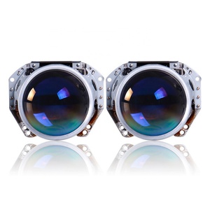 New Upgrade Bi Xenon <b>Projector</b> Lens HL-5 Blue Film Coating Auto Headlight Lens 3 Inch Hi/Low Beam Conversion Kits HD Lens - Product Image 1