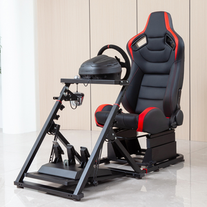 Venta caliente Asientos de videojuegos de carreras Silla de juegos <span class=keywords><strong>con</strong></span> soporte de <span class=keywords><strong>volante</strong></span> simulado - Product Image 3