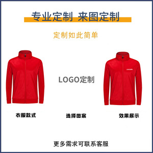 เสื้อสเวตเชิ้ตมีซิปบุขนแกะสำหรับเด็ก สีแดง สีดำ เสื้อกีฬา ชุดพ่อแม่ลูก WD958 - Product Image 5