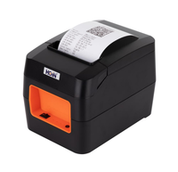 Impresora Térmica de Recibos POS de Escritorio USB de 80 mm, Caja Registradora Móvil con Cortador Automático para Papel Térmico