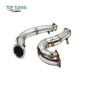 Collecteur d'échappement sport pour BMW Série 1 <span class=keywords><strong>M</strong></span> Coupé E82 E88 N54 Downpipe E90 E91 <span class=keywords><strong>E92</strong></span> E93 <span class=keywords><strong>335i</strong></span> E82 135i - Product Image 2