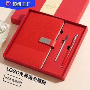 Personalized Twill Pattern Notebook with Magnetic Closure Custom Logo for Business Office Supplies Gift - Product Image 4