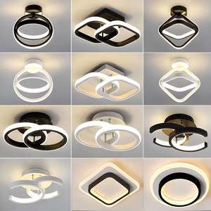 Lampada da <span class=keywords><strong>Soffitto</strong></span> <span class=keywords><strong>LED</strong></span> Moderna dal Design Minimalista e Creativo per Camera da Letto e Soggiorno - Product Image 3