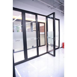 Pintu Lipat Aluminium NFRC, Penjualan Pabrik Terlaris, Profil Pintu Lipat Aluminium untuk Teras, Pintu Lipat Teras Standar AS - Product Image 3