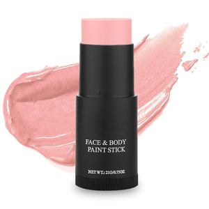 Maquillaje de <span class=keywords><strong>pintura</strong></span> facial <span class=keywords><strong>Rosa</strong></span> pastel <span class=keywords><strong>Pintura</strong></span> de cara a base de aceite no tóxico <span class=keywords><strong>Palo</strong></span> de <span class=keywords><strong>pintura</strong></span> de cara y cuerpo de Halloween de alta pigmentación - Product Image 2