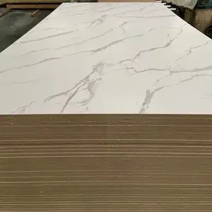 Compensato laminato marino melaminico bianco fogli di compensato di legno da 18mm