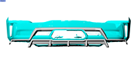 Diffuseur de pare-chocs arrière en fibre de carbone pour corvette c8 Z06 2023-24