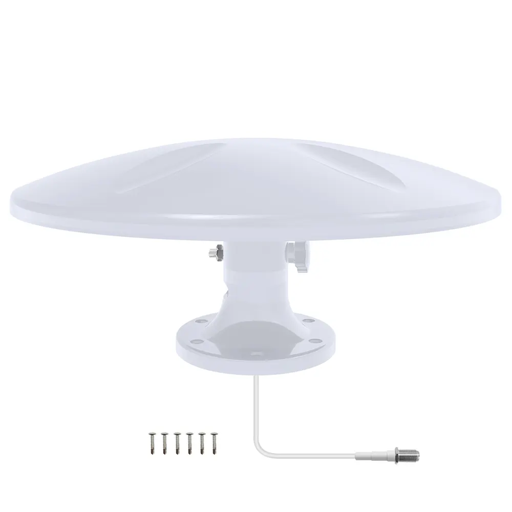 DVB-T T2 Amplified Omni-directional TNT Hdtv 4k Uhf Digital RV Caravans Camper Motorhome Accessories Roof Mount TV antenna