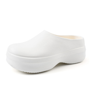 Scarpe <span class=keywords><strong>da</strong></span> cucina impermeabili che aumentano l'altezza <span class=keywords><strong>da</strong></span> donna pantofole EVA pantofole antiscivolo <span class=keywords><strong>da</strong></span> cucina per le coppie comode - Product Image 1