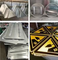 Panneaux routiers personnalisés en aluminium hautement réfléchissants, autocollants de signalisation routière, panneaux de signalisation pour la sécurité routière et les avertissements