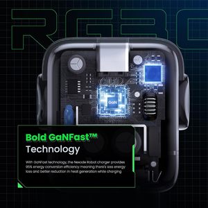 Cargador <span class=keywords><strong>USB</strong></span> C <span class=keywords><strong>UGREEN</strong></span> RG 30W Nexode Roboto GaN, Bloque de Carga Rápida, Cargador de Pared Compacto, Adaptador de Corriente - Product Image 5
