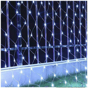 Catena di luci piatte a bassa tensione, bianco freddo, 4,5m x 1,5m, IP44, resistente alle intemperie, ideale per decorare - Product Image 2