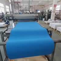 Couverture d'impression offset compressible en caoutchouc naturel bleu de haute qualité 1030x910mm 1.95mm pour machine Komori, dureté de coupe