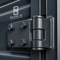 Charnières robustes pour portes de conteneurs, pour immeubles de bureaux, écoles, ateliers, avec garantie de 5 ans