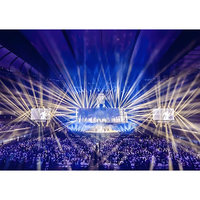 Écrans géants LED étanches pour la location de scènes, panneaux vidéo LED pour concerts, écrans LED d'extérieur à louer P3.9, luminosité 1000 cd