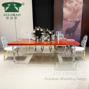 Wedding Used Led <b>Light</b> Glowing Restaurant Used Acrylic Dining Chairs - Product Image 5