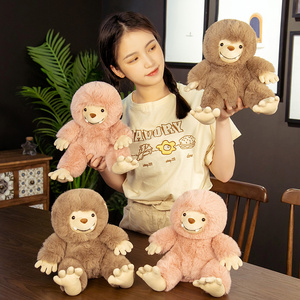 Hành Động Con Số Đồ Chơi Sang Trọng <span class=keywords><strong>Bigfoot</strong></span> Búp Bê Trẻ Em Ngủ Thoải Mái Ném Gối Sáng Tạo Người Tuyết Quái Vật Đồ Chơi - Product Image 6