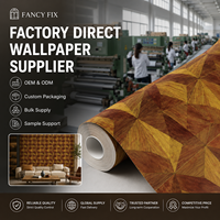 Papier peint vinyle autocollant imperméable à l'eau, motif géométrique, design fantaisie, nouveau design, rouleaux de 5 m/10 m pour les murs, usage domestique