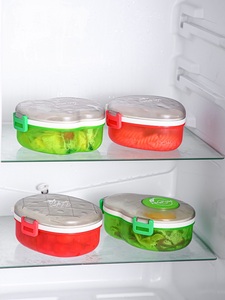 Boîte alimentaire en plastique sans BPA en forme <span class=keywords><strong>de</strong></span> pomme avec compartiment <span class=keywords><strong>de</strong></span> rangement <span class=keywords><strong>pour</strong></span> couverts, boîte <span class=keywords><strong>de</strong></span> <span class=keywords><strong>conservation</strong></span> portable <span class=keywords><strong>pour</strong></span> enfant, boîte à <span class=keywords><strong>salade</strong></span> scellée - Product Image 6