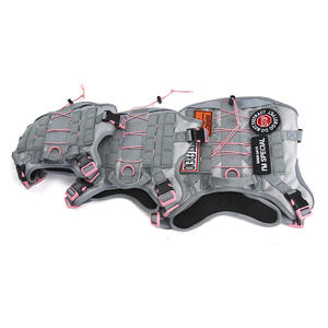 Rompi hewan peliharaan kustom Harness anjing taktis kerja untuk anjing jenis besar kait dan Panel <span class=keywords><strong>Loop</strong></span> untuk layanan tambal sulam anjing - Product Image 6
