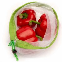 Mesh Groentezak Fruit Nettas Boodschappentassen Herbruikbare Boodschappentas Voor Potten Recyclebaar 35X40 Cm/Aangepaste Grootte 1000 Pcs 5Kg