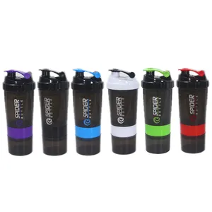 Shakers BPA miễn phí bán buôn thực phẩm lớp chất lượng cao vật liệu mới phòng tập thể dục Shaker chai xách tay máy xay sinh tố protein Shakers chai