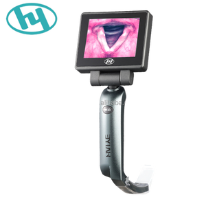 <span class=keywords><strong>Laryngoscope</strong></span> vidéo d'intubation Aults Matériel de fabrication médicale avec 5 lames jetables de taille pour enfants bébé nouveau-né - Product Image 2