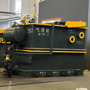 Équipement d'unité DAF pour station d'épuration des eaux usées industrielles, <span class=keywords><strong>pompe</strong></span> PLC, cuve sous pression pour l'élimination de l'huile/<span class=keywords><strong>graisse</strong></span>, 50 000 L/heure, alimentation alimentaire - Product Image 1