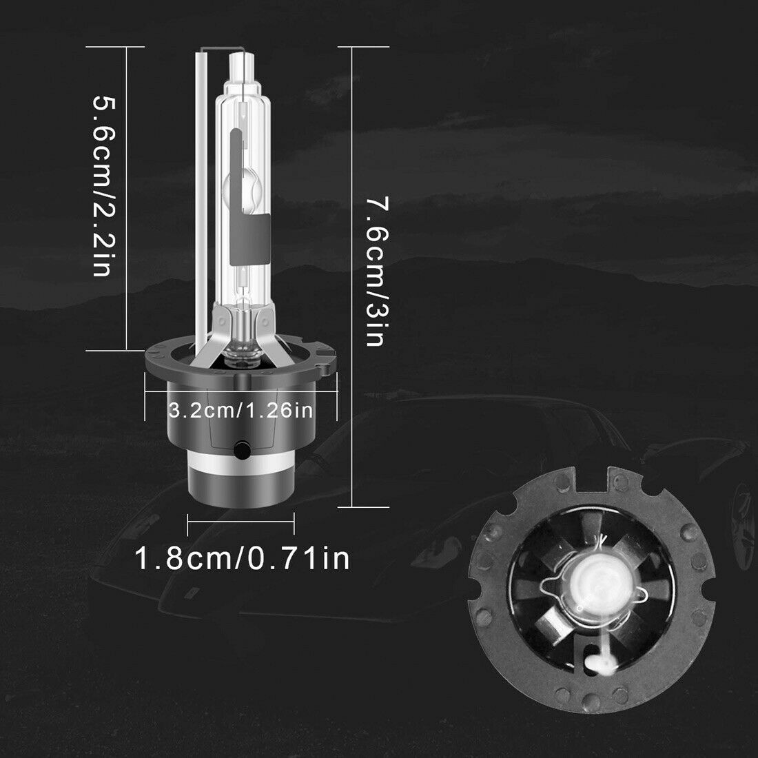 D4R Hid Bulb 35w - Enhance Toyota Headlights with Xenon