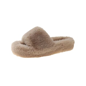 2024 Autumn New Curly PVC for Women Korean Style Fashionable Low-Heel Open-Toe Simple Warmth Daily Casual Outdoor Wear - Product Image 5