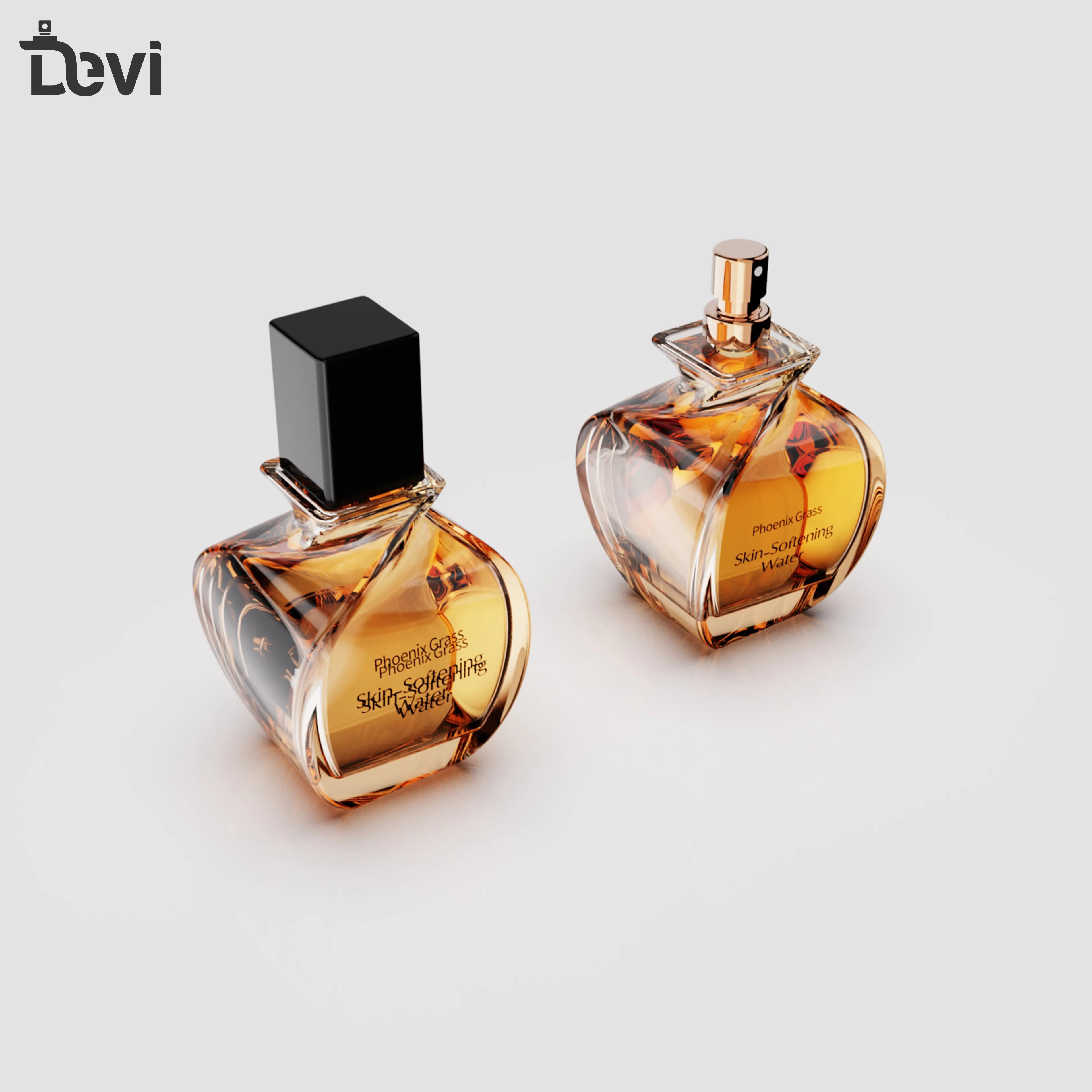 Devi botol parfum manufacturer Arabian luxury fancy perfume bottles 10 ml 30ml empty perfume glass bottles for sale