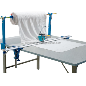 Round Knife Fabric End <b>Cutter</b> Straight Knife Textile Table Cloth <b>Edge</b> Roller Blinds Curtain Automatic Cutting Machine - Product Image 5