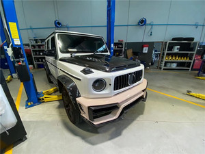 Kit de Carrocería para Mercedes-Benz Clase G W464, Estilo PAK Mejorado, Parachoques de Fibra de Carbono, Alerón, Guardabarros, Capó, Luz Superior - Product Image 6