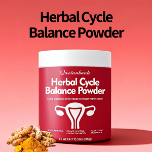 Poudre d'équilibre hormonal à base de plantes favorise des menstruations régulières, soulage et améliore la fonction utérine - Product Image 1