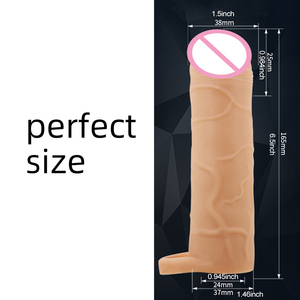 Manchon de pénis en silicone souple pas cher <span class=keywords><strong>pour</strong></span> gros pénis, jouet sexuel <span class=keywords><strong>pour</strong></span> homme, manchon de pénis en silicone liquide, jouets sexuels <span class=keywords><strong>pour</strong></span> adultes <span class=keywords><strong>pour</strong></span> hommes, femmes et couples - Product Image 6