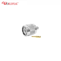 Connecteur RF mâle droit de type TNC WODF en gros à sertir pour câble coaxial RG141 RG402