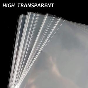 Sacs en cellophane transparents de 25 x 30 pouces, parfaits pour les paniers-cadeaux, les cadeaux, les mariages, sacs en plastique ronds en cellophane - Product Image 5