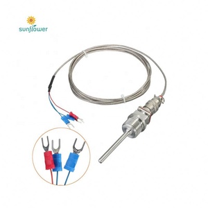 Capteur de température RTD PT1000 Heraeus haute précision et stable, transmetteur de température étanche IP67 - Product Image 1