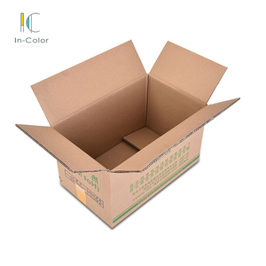 Biodegradable custom printed shipping boxes packing box cardboard