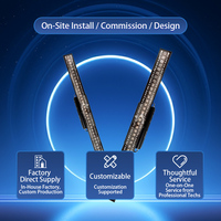 Rideau lumineux LED YT36X à effet de lumière mobile DMX512 IP20 pour spectacle sur scène, DJ, discothèque, mariage, événement, fête