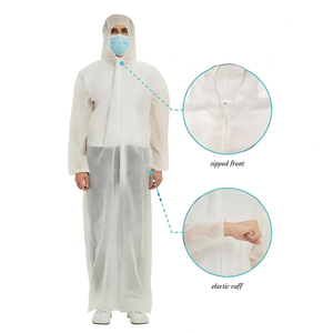 ผ้าคลุมกันฝุ่นแบบใช้แล้วทิ้งทำจากโพลีเอทิลีนเคลือบ PE ปรับแต่งได้ - Product Image 5