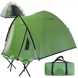 Разумная цена, уличная Готическая АРКА, 2 человека, палатка для кемпинга, водонепроницаемая купольная палатка