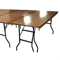 Table de bar pliante moderne avec plateau en bois pour la maison et l'hôtellerie