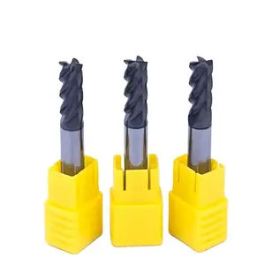 2023 Nova Promoção Ferramentas De Corte De Carboneto Personalizado End Mill CNC Machine Tool Solid End Mills Milling Tools 3 Anos