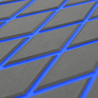 Nouveaux tapis de pont modernes en EVA marin à motif losanges, antidérapants et auto-adhésifs pour bateaux et revêtements de sol marins extérieurs
