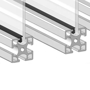 EPDM cao su, cao su <span class=keywords><strong>PVC</strong></span>, nhựa nhiệt dẻo kính kính nêm Gasket cho cửa sổ nhôm cửa, ban công lan can kính - Product Image 6
