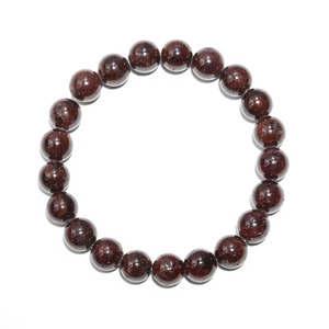 100% Natural Vintage Style 8mm <b>Garnet</b> Beaded Moon Shape Spiritual Healing Unisex Engagement Wedding Party Gift Jewelry - Product Image 4