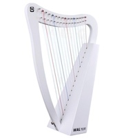 Trotteur à Percussion Lyre Portable, outil de musique pour débutant, 16 cordes, en bois massif